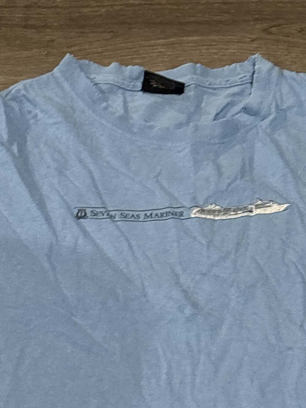 Vintage Seven Seas Mariner Cruise Line Graphic T-Shirt